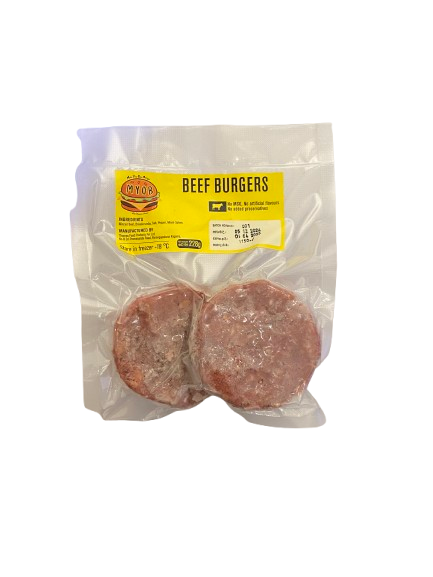 Beef Burger Patties 228g - Thames Foods