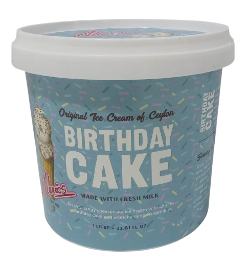 Birthday Cake Ice Cream 1L - Alerics
