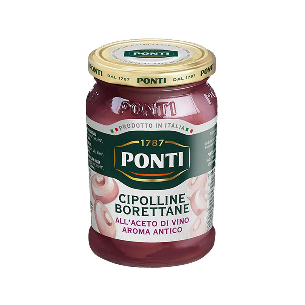 Borettane onions in red wine vinegar 300g-Ponti
