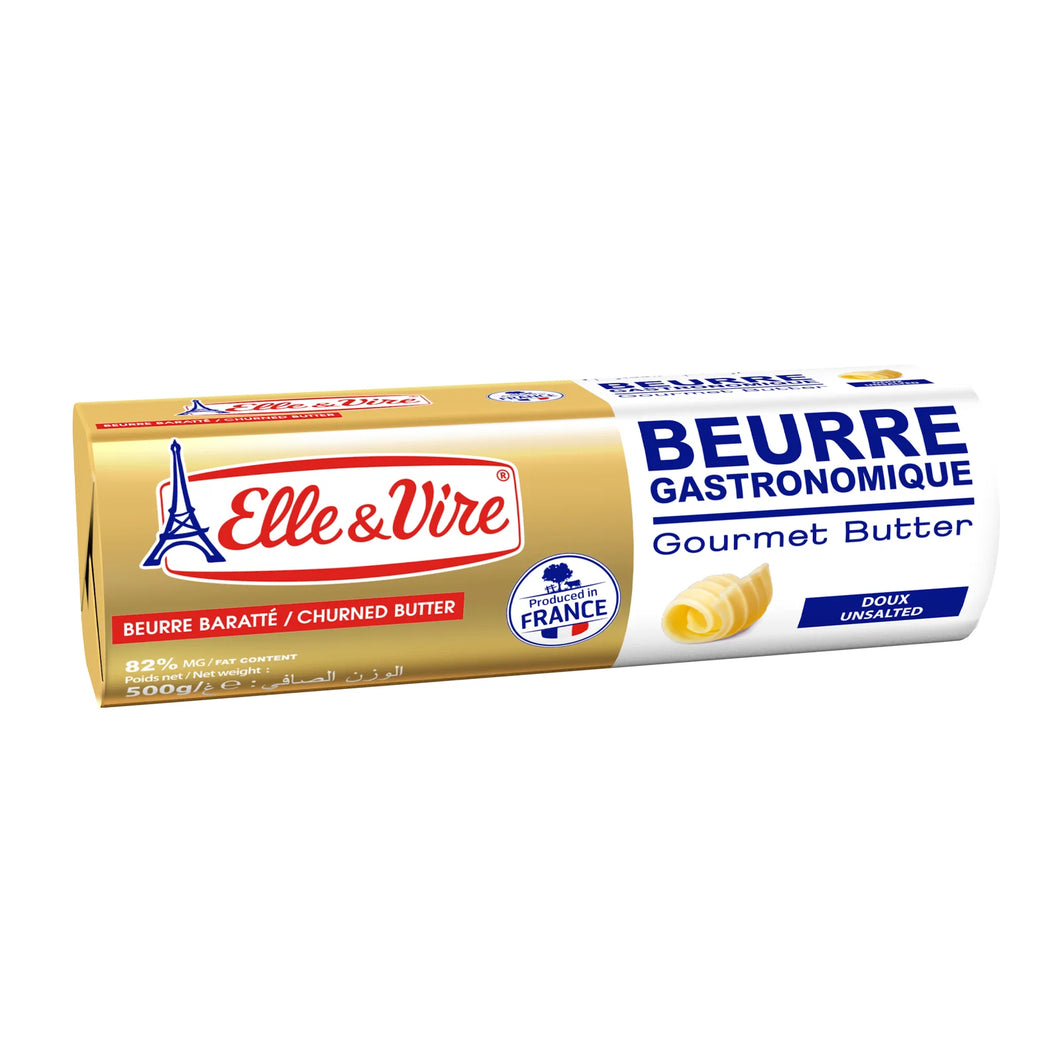 Unsalted Gourmet Butter 500g- Elle & Vire