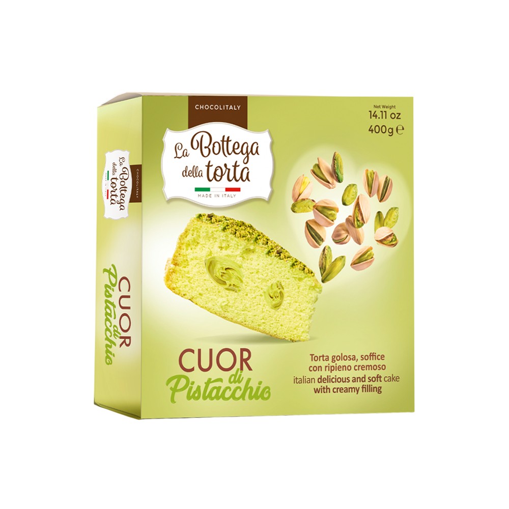 Cake with Pistacchio cream 450g - Bottega