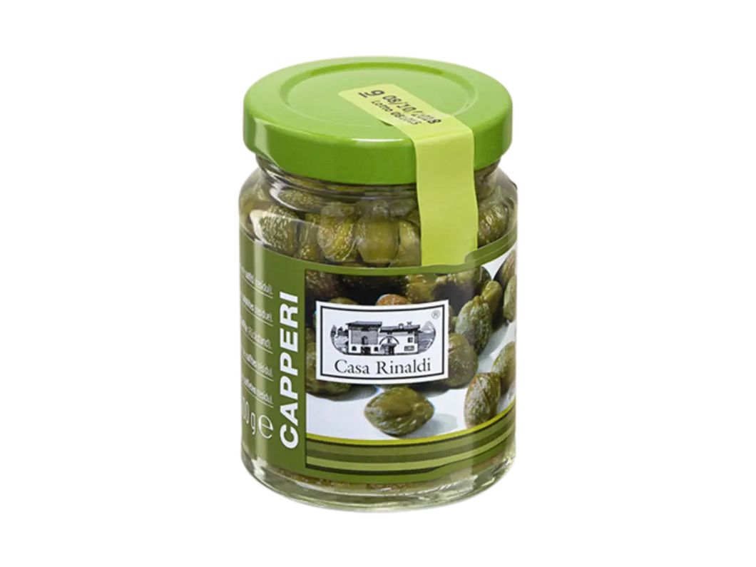 Capers in Vinegar 100g - Casa Rinaldi