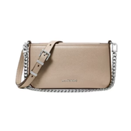 Bryant Small Convertible Clutch in Hammered Leather -MK