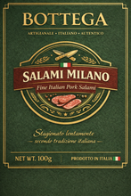 Load image into Gallery viewer, Salami Milano 100g - Bottega

