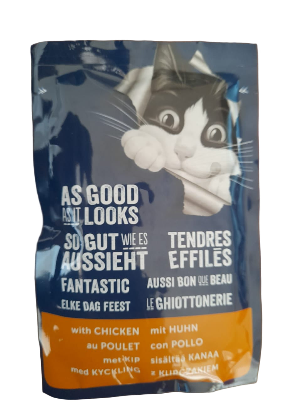 Cat food Le Preferite Chicken in Jelly 85g - Felix Original