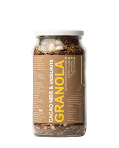Cocoa Nibs & Hazelnut Granola 580g- Nutri Ninja