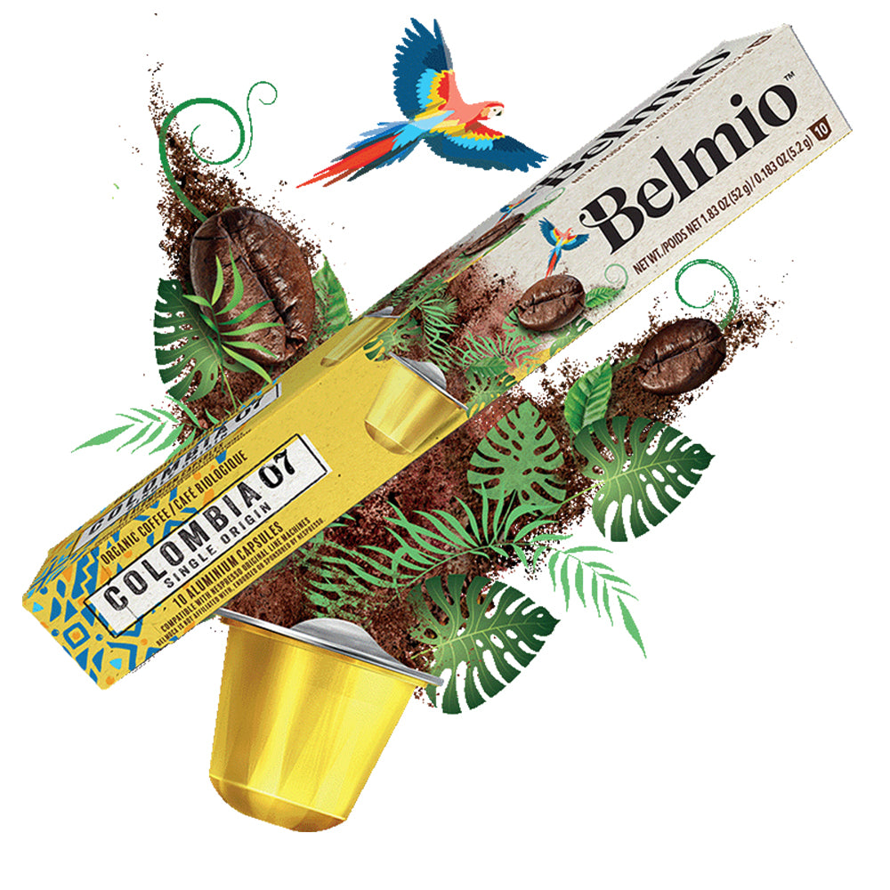 Colombia Single Origin 10 Coffee Capsules - Belmio (From Belgium)