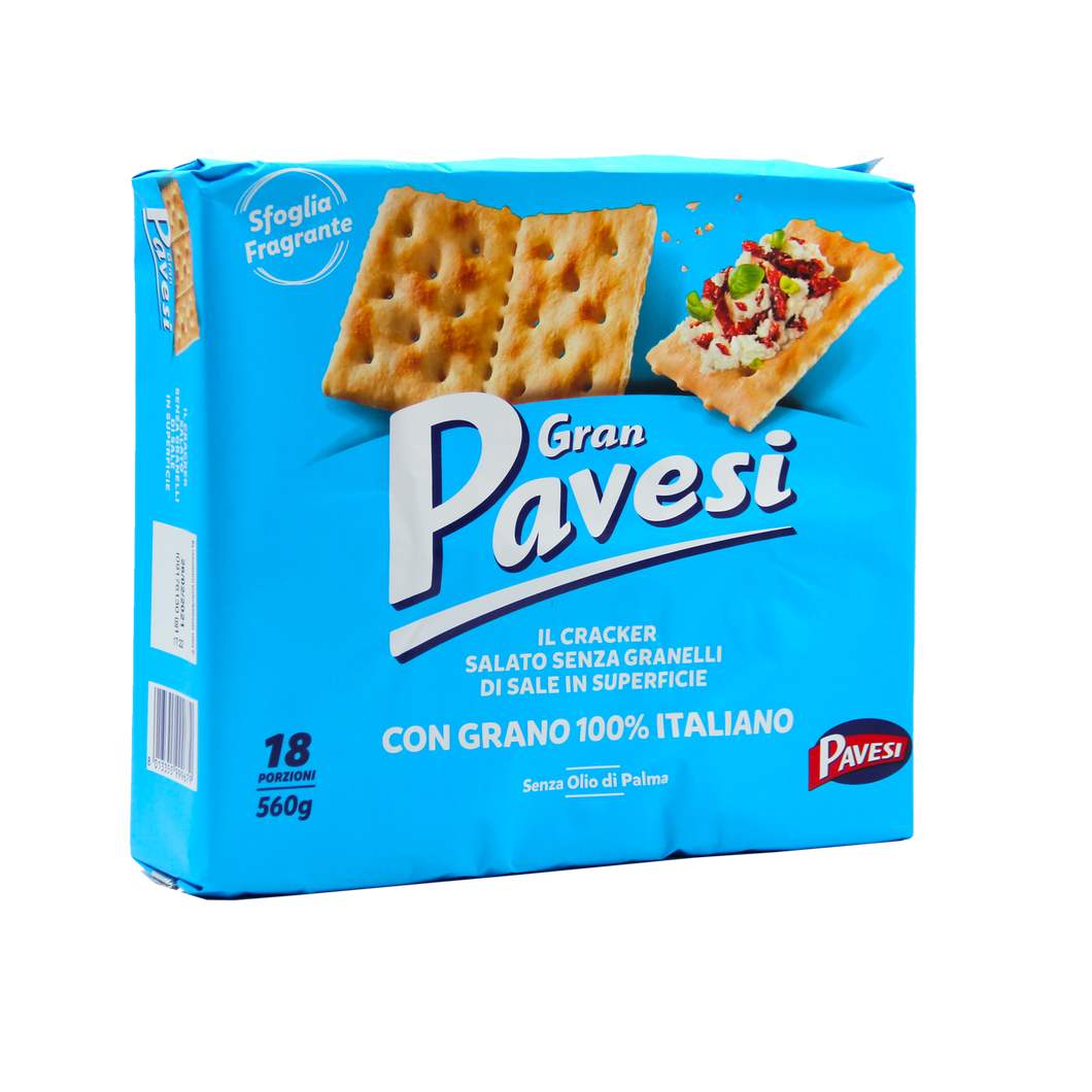 Classic Crackers Unsalt 560g - Pavesi