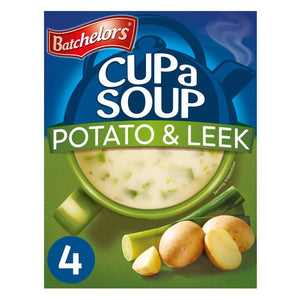 Creamy Potato & Leek 4 Pack 107g - Batchelors Cup A Soup