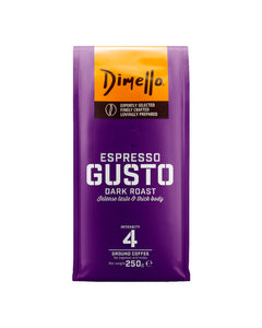 Gusto Ground Coffee Dark Roast 250g - Dimello