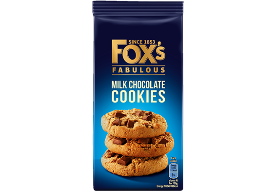 Fabulous Milk Chocolate Cookies 100g - Fox's