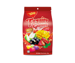 Fruity Gummy Assorted Flavor 130g - Lot100