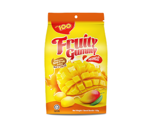 Fruity Gummy Mango Flavor 95g- Lot100