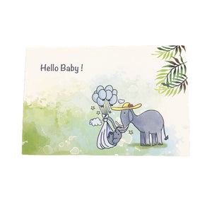 Elly Hello Baby Post Card