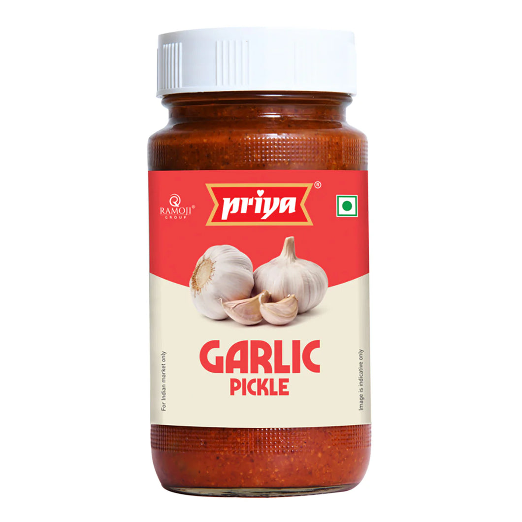 Garlic Pickle in Oil 300g - Priya