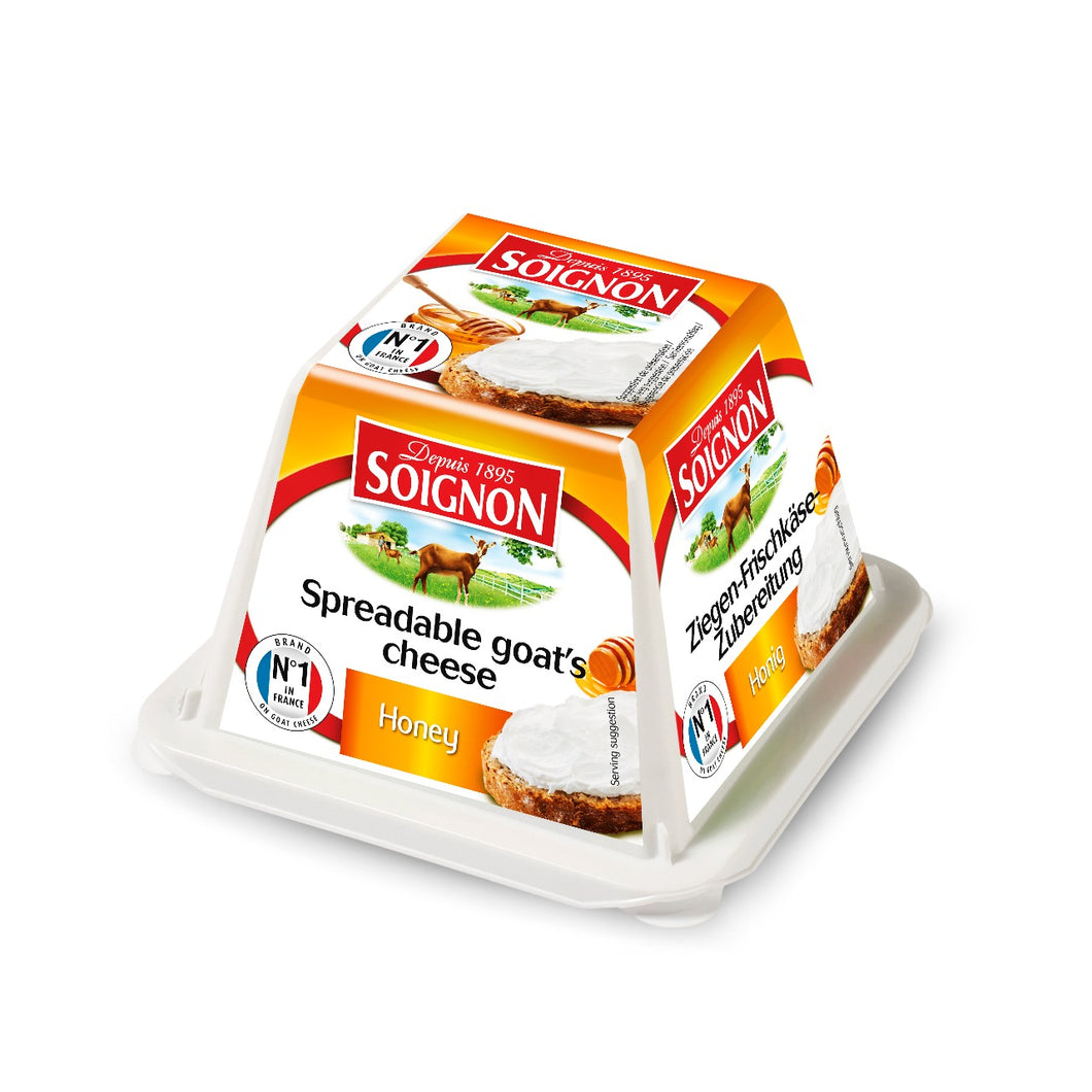 Goat Cheese Spread Honey 150g - Soignon