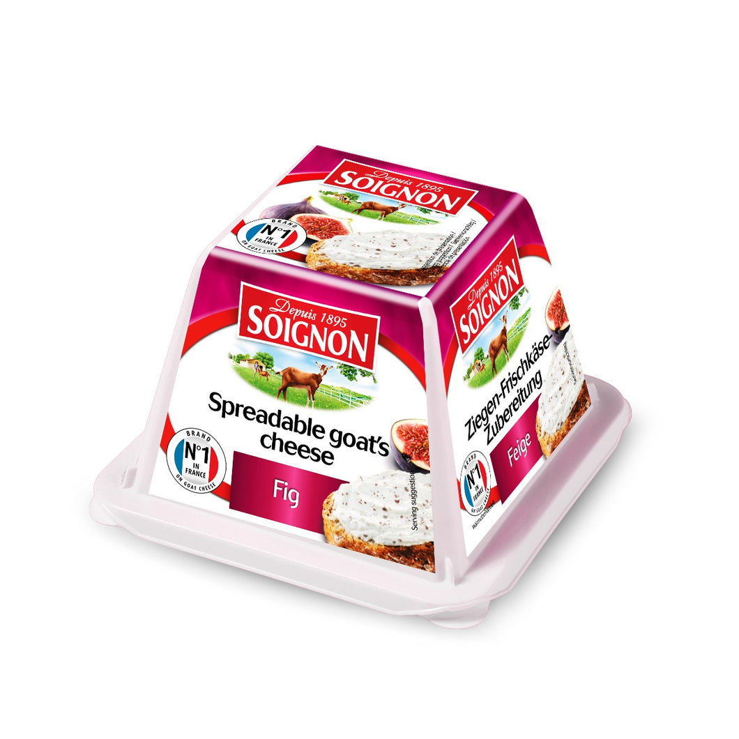 Goat Cheese Spread with Figs 150g - Soignon