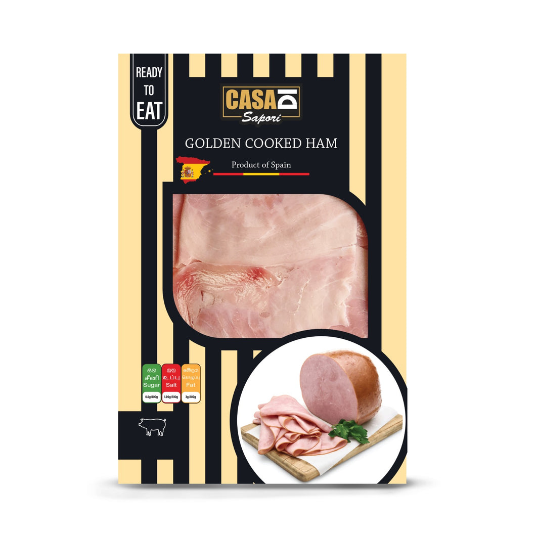 Golden Cooked Ham 100g - Casa di Sapori