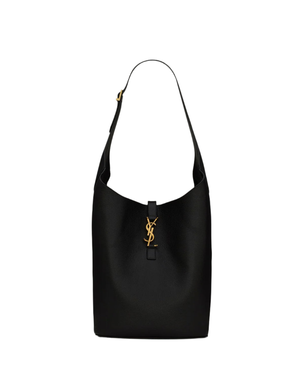 Grained leather hobo - YSL