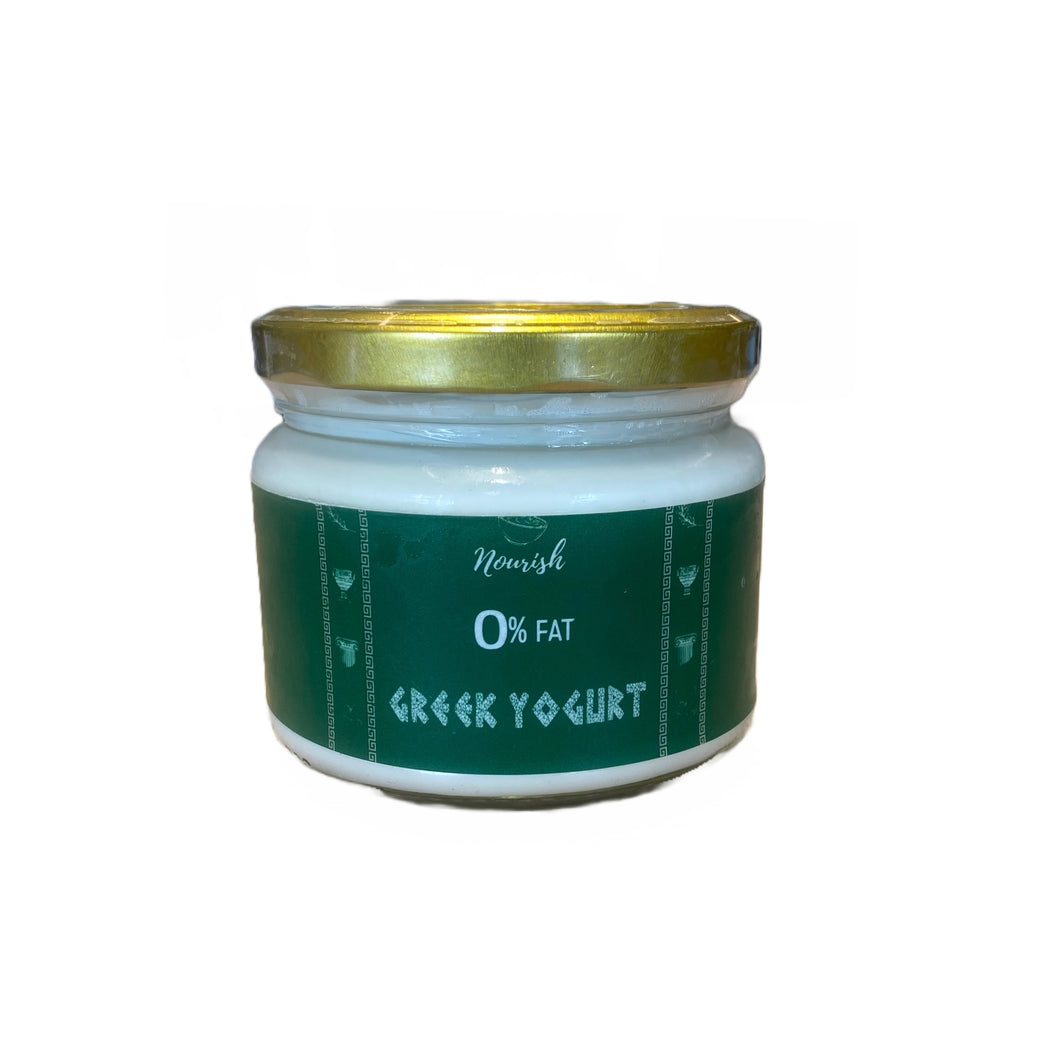 Greek Yogurt Zero Fat 300g- Nourish