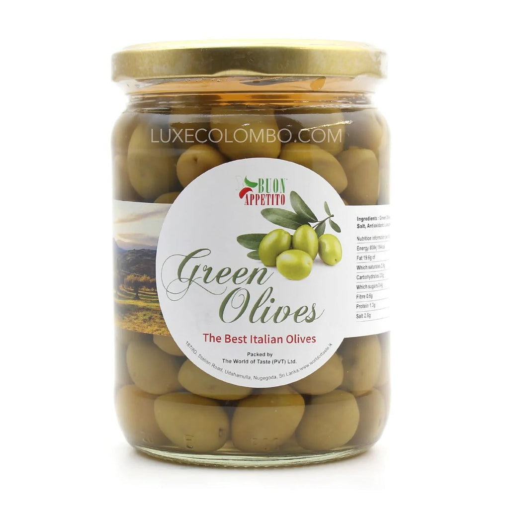 Green Olives 300g - Boun Appetito