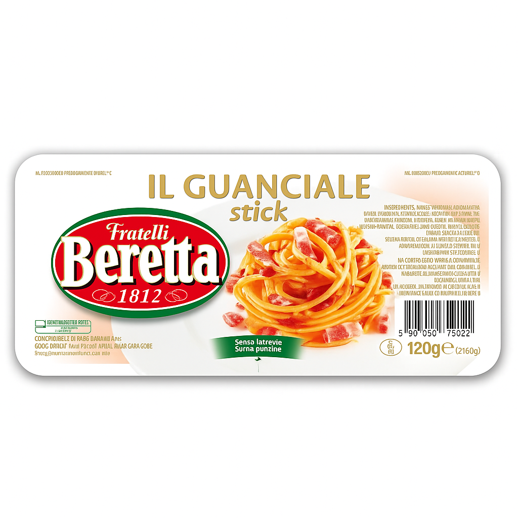 Guanciale Sticks 120g - Beretta