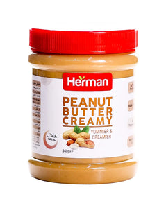 Creamy peanut butter 340g - Herman
