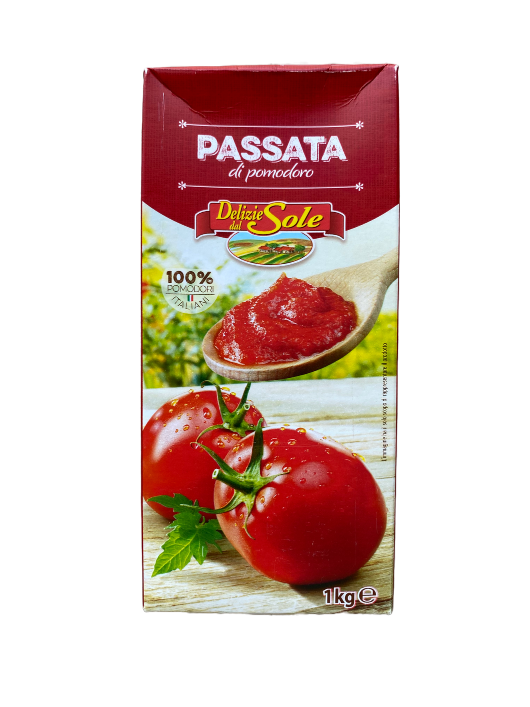 Italian Tomato Purée (Passata) 1KG- Delizie dal Sole