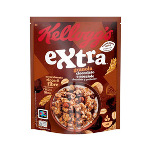 Granola Extra Chocolate & Hazelnut 375g - Kelloggs