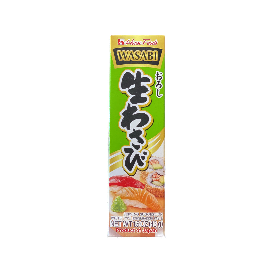 Prepared Wasabi in Tube 43g- House Foods