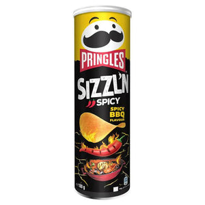 Sizzling Spicy BBQ Chips 160g - Pringles