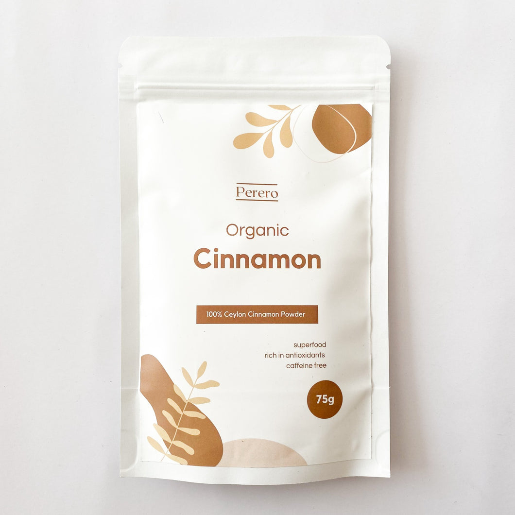 Organic Cinnamon Powder 75g- Perero