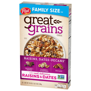 Great Grains Cereal Raisin, Dates & Pecans 538g - Post
