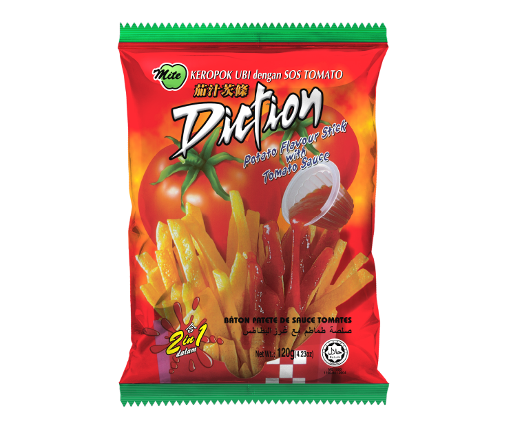Potato Stick Tomato Sauce 120g - Diction