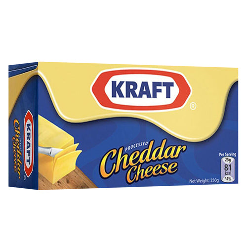 Cheddar Cheese Box 250g - Kraft