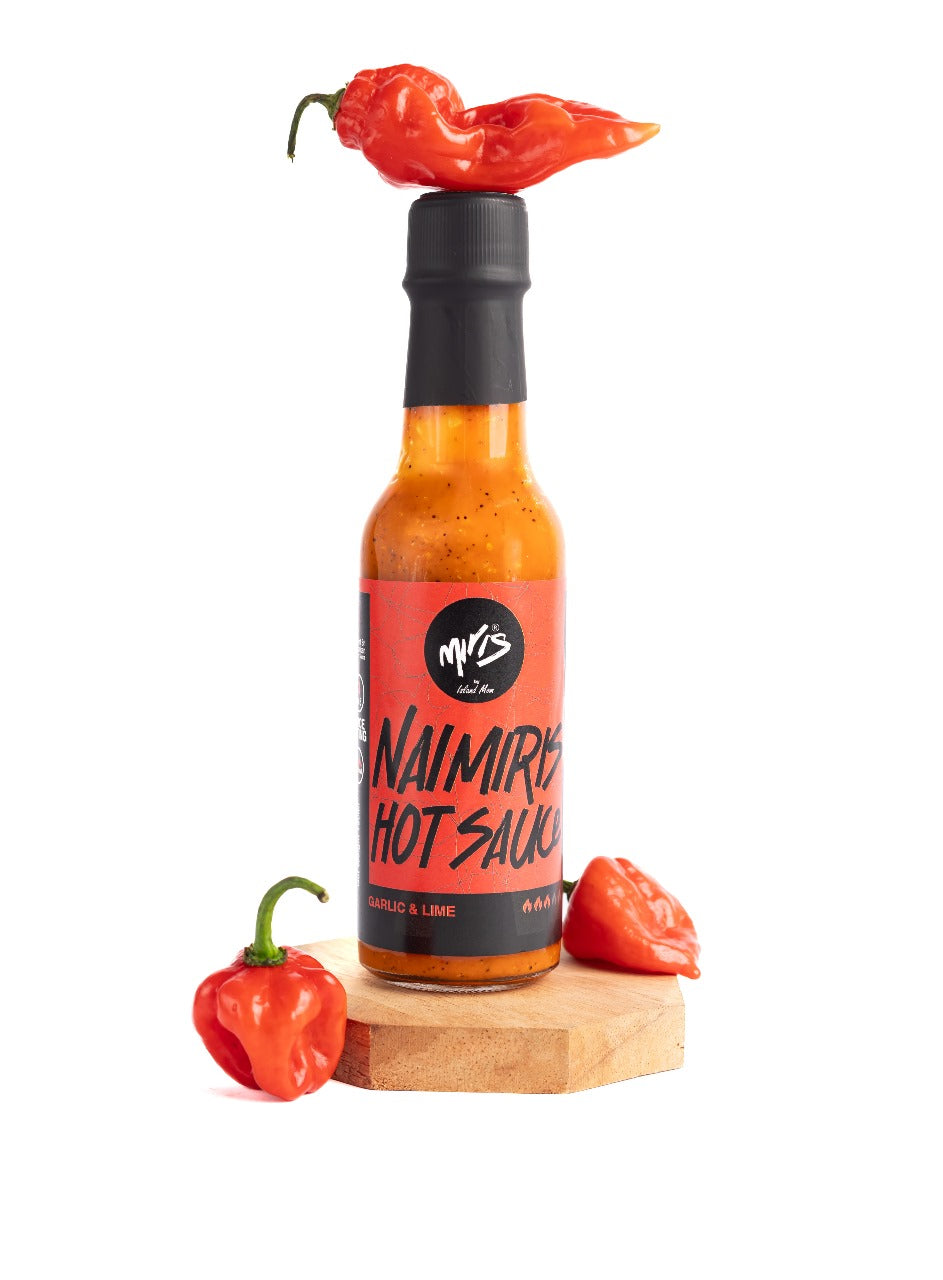 Nai Miris Level Exxtreme Garlic ad Lime - SUGAR FREE 150ml - Miris by Island Mom