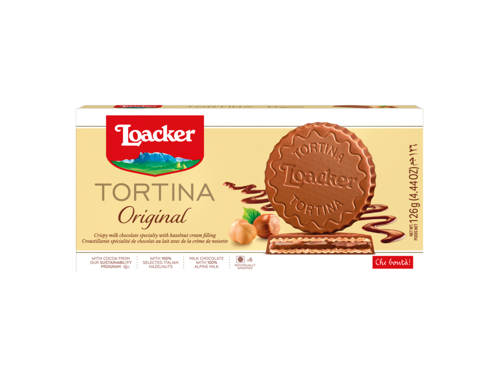 Loacker Tortina Biscuits 126g