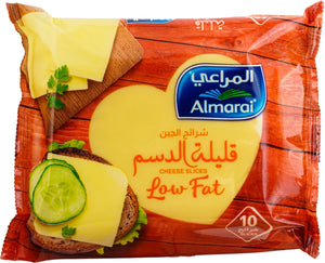 Low Fat Slices Cheese 10 Slices 200g - Almarai