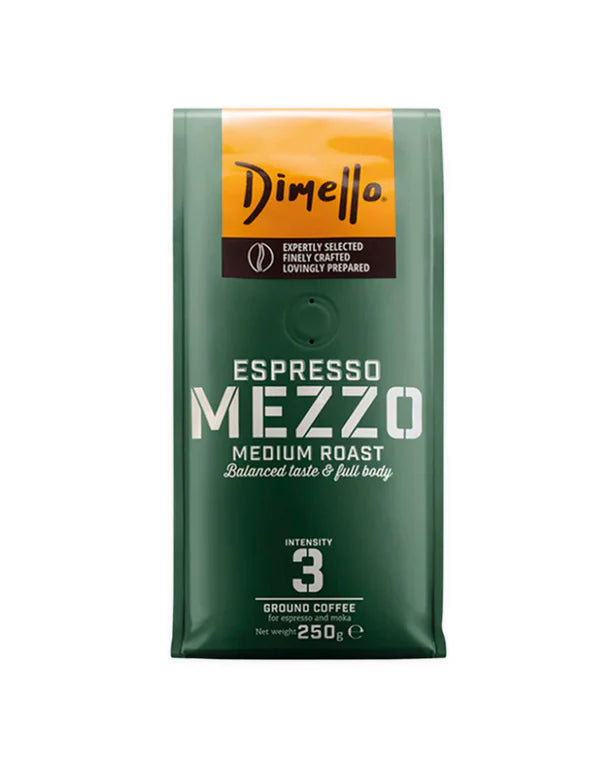 Mezzo Ground Coffee Medium Roast 250g - Dimello