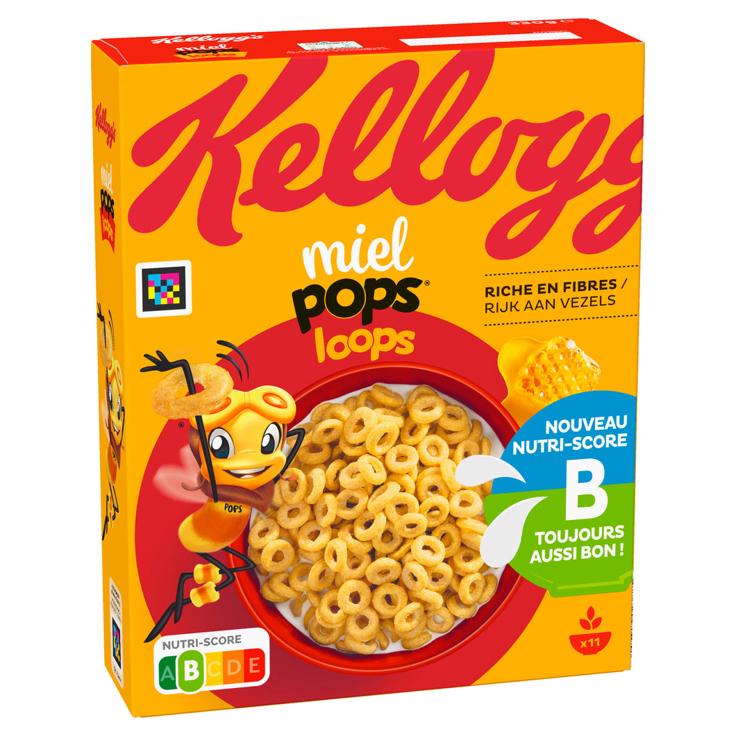 Miel pops loops 330g – Kellogg's