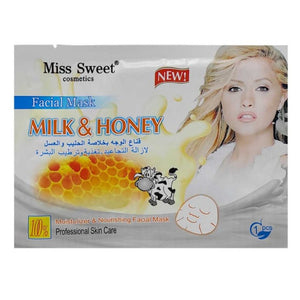 Miss Sweet Cosmetic - Milk and honey Face Mask