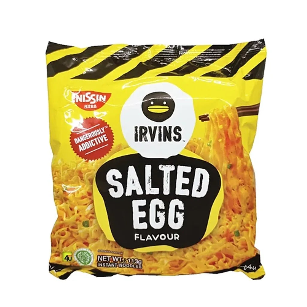 NISSIN x IRVINS Salted Egg Instant Noodle Packet 113g