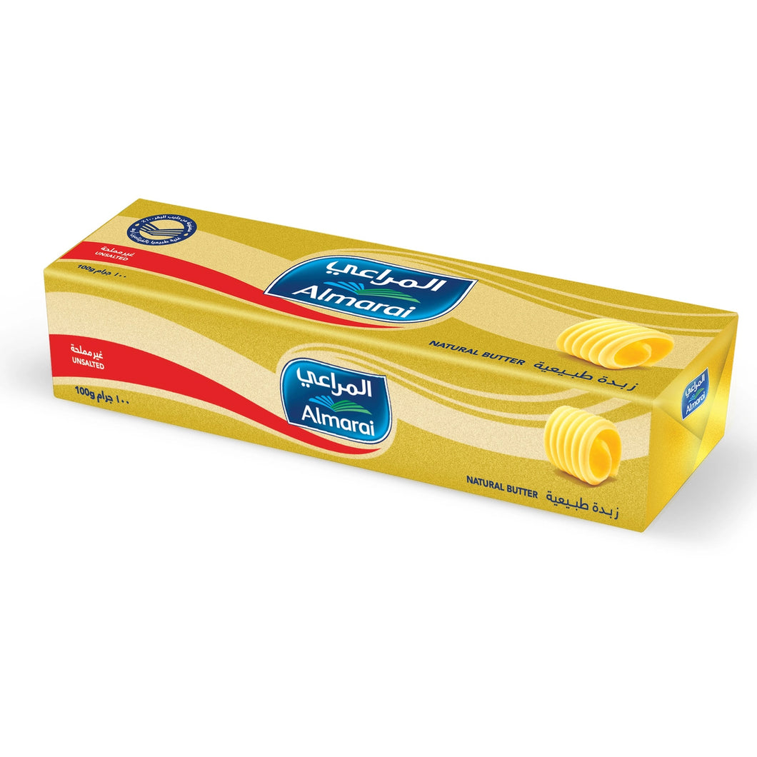 Natural Unsalted Butter 100g - Almarai