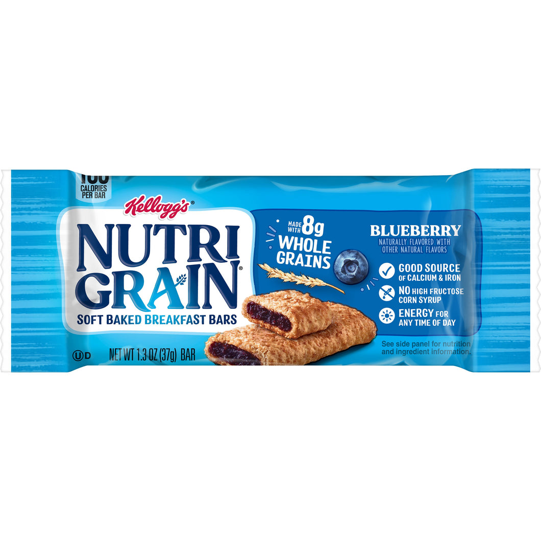 Nutri Grain Blueberry 37g - Kellogg's