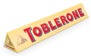 Milk Chocolate with Honey and Almond Nougat 100g- Toblerone