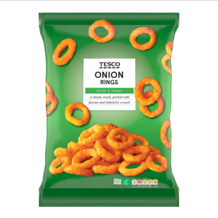 Onion Rings 150g- Tesco