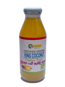 Organic King Cocounut Water with Real Passion 370ml - Seneth