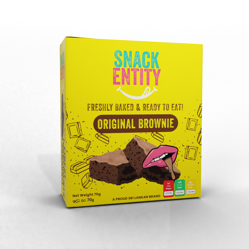 Original Brownie 70g - Snack Entity