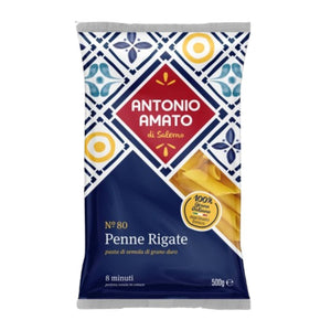 Penne Rigate 500g - Antonio Amato