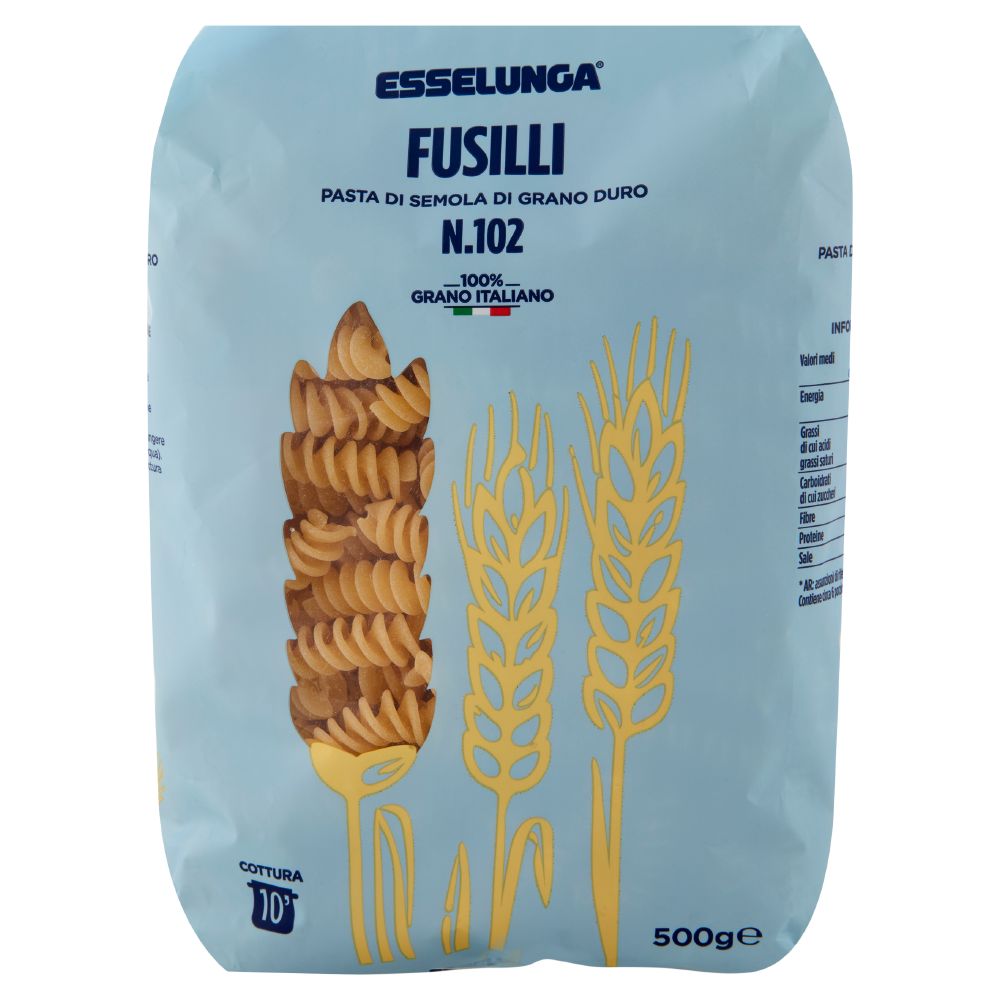 Pasta Fusilli N102 500g - Esselunga